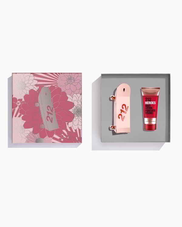 212 Heroes For Her 80ml Eau de Parfum and Body Lotion